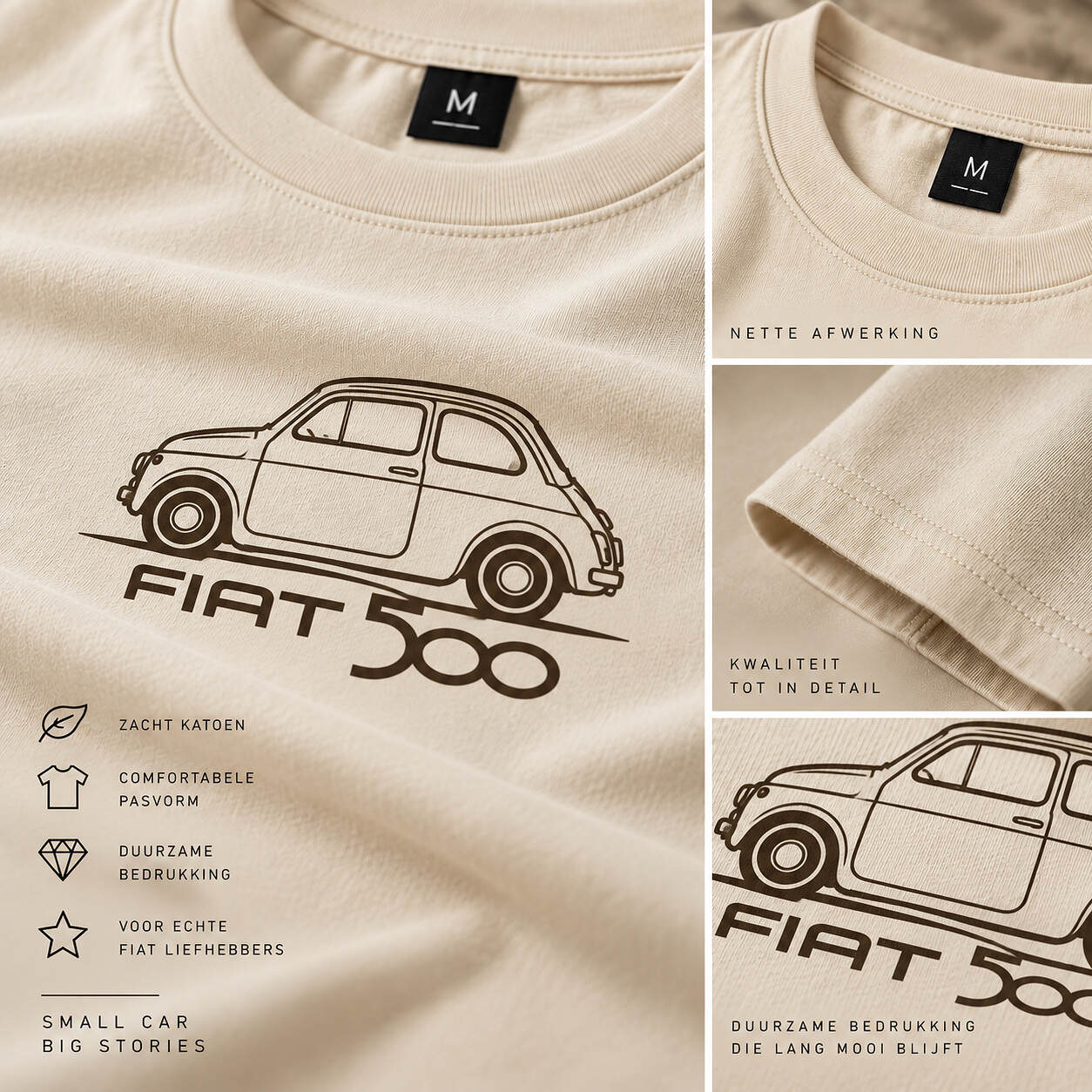Fiat 500 Classic – T-shirt