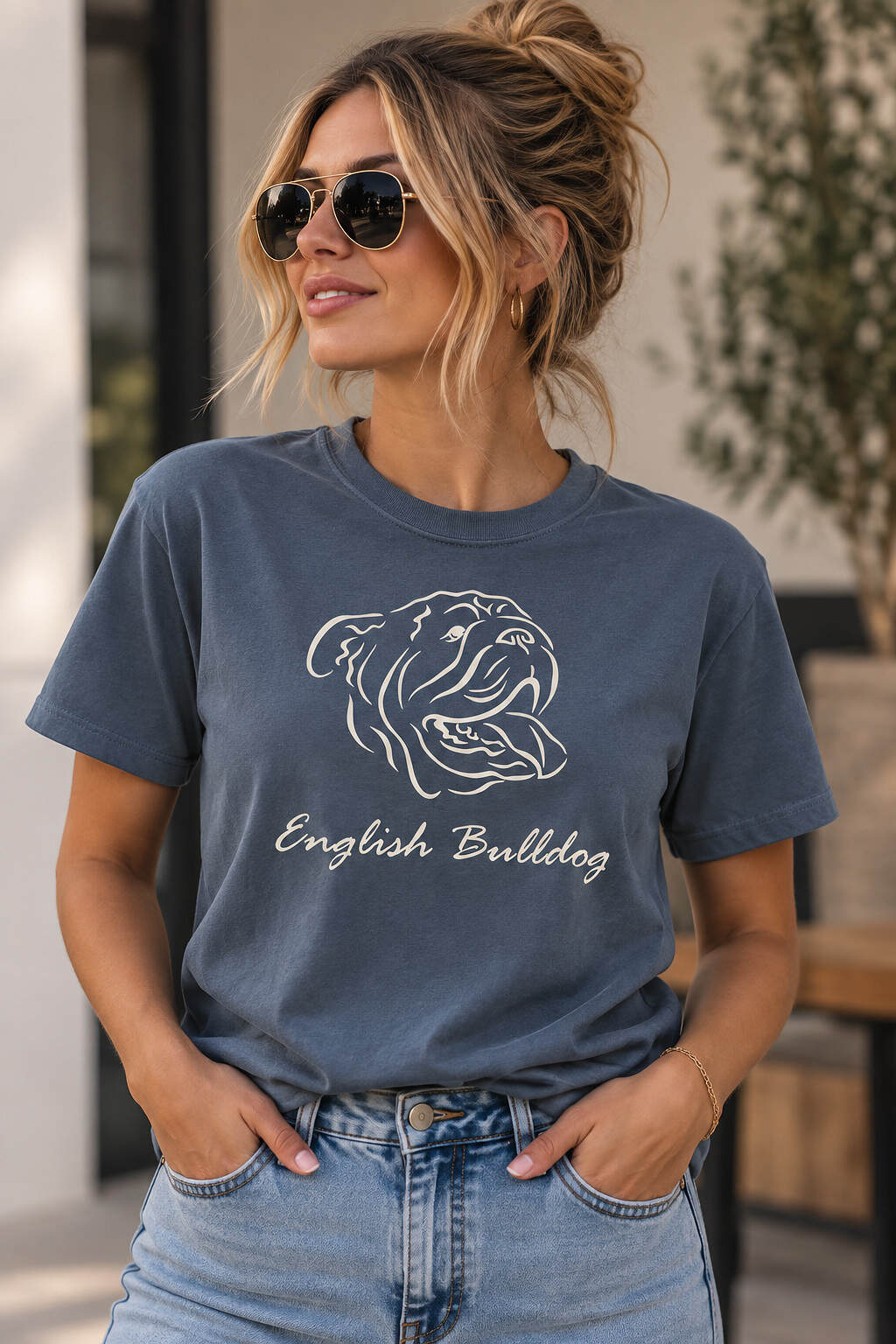 Englisch Bulldog – T-shirt