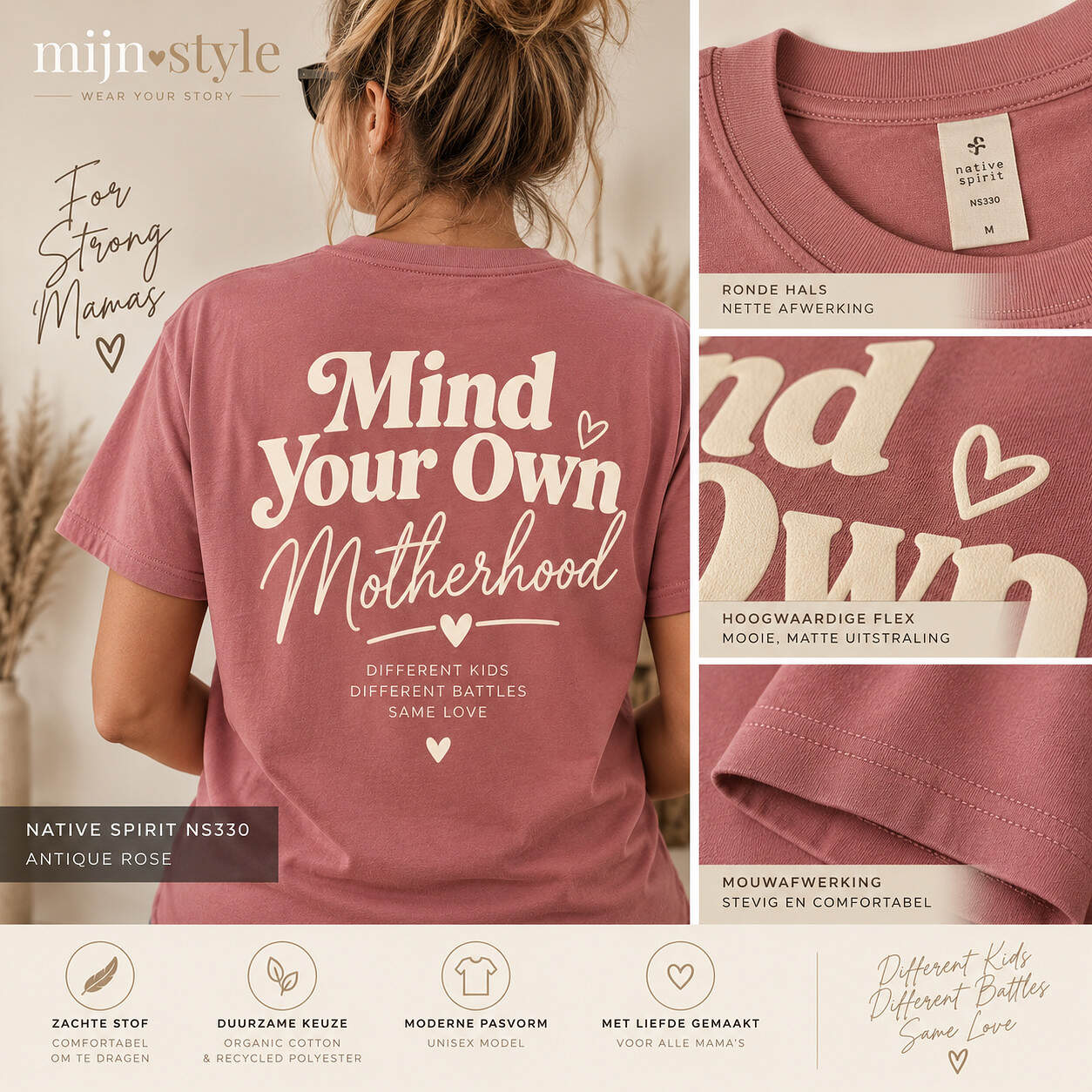 ChatGPT Image 5 sep 2026, 08_25_33 Mind Your Own Motherhood β T-shirt