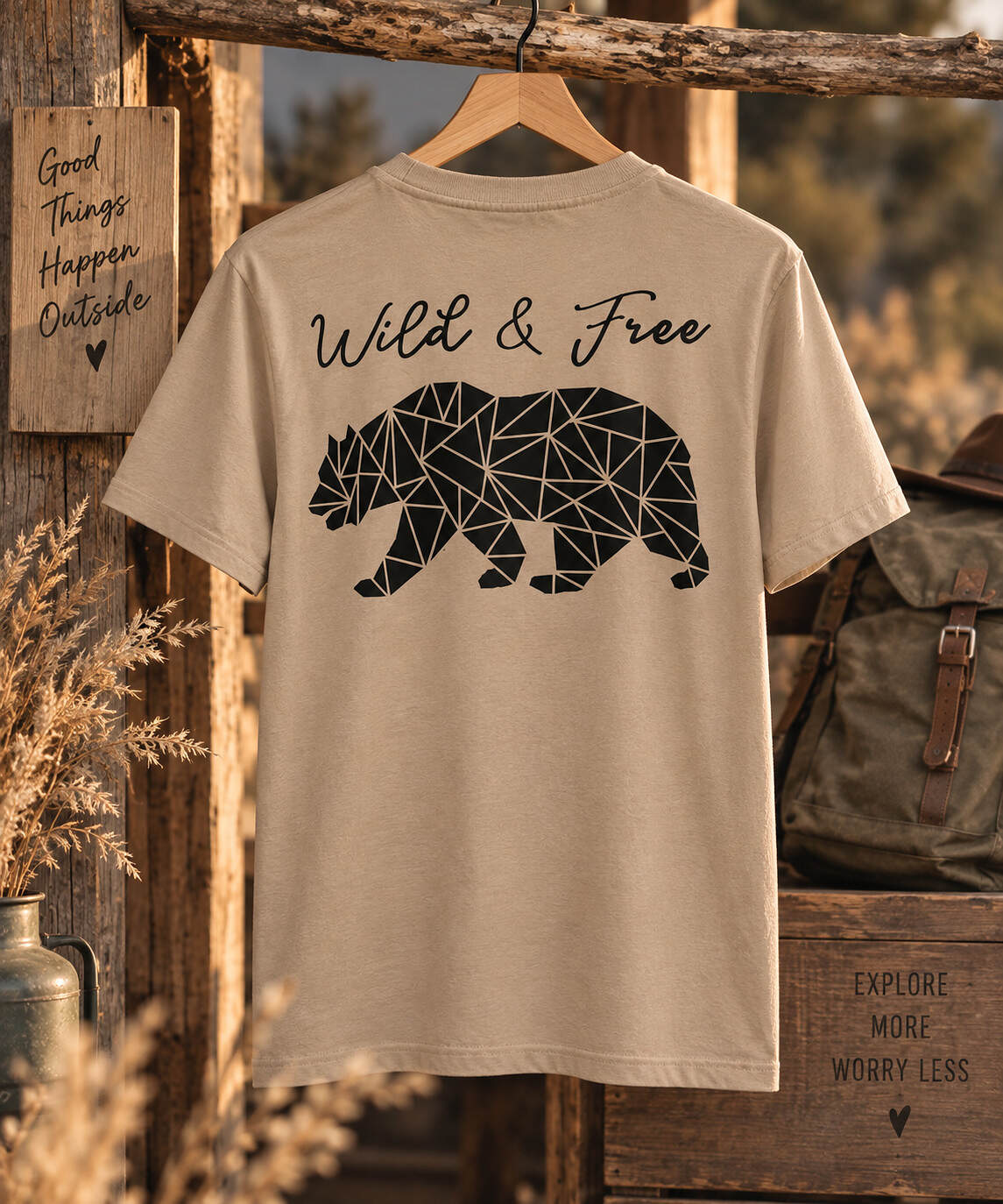 Wild & Free – T-shirt